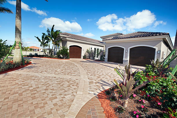 Residential Paver Driveway in Sky Valley, CA